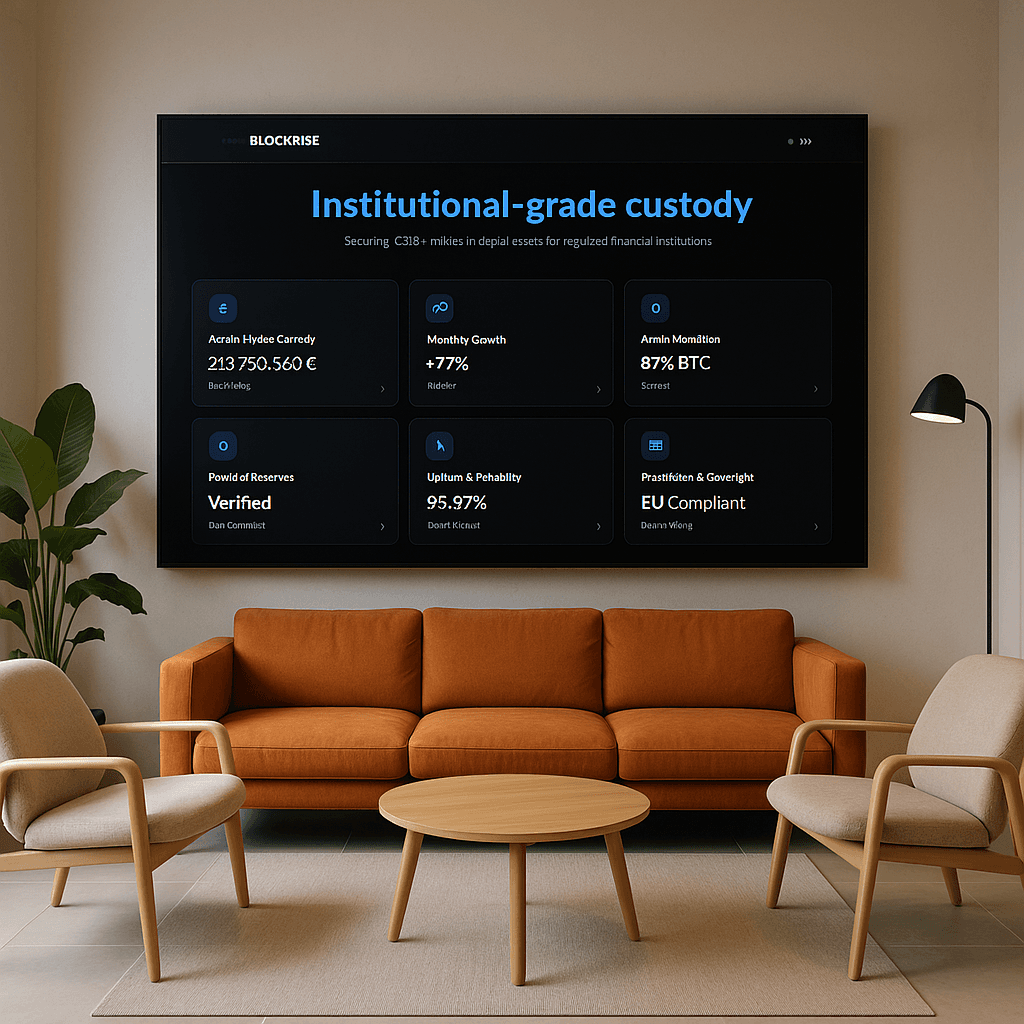 Live Assets Under Custody Interface